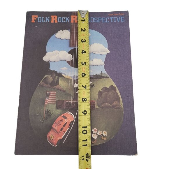 Folk Rock Retrospective Sheet Music Piano Vocal Chords 1988 HTF - Picture 9 of 10